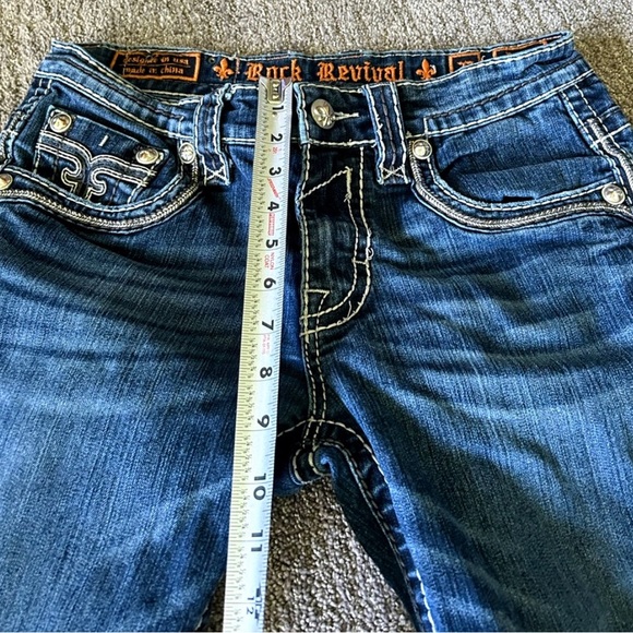 Rock Revival Format Slim-Straight Jeans - Picture 7 of 9